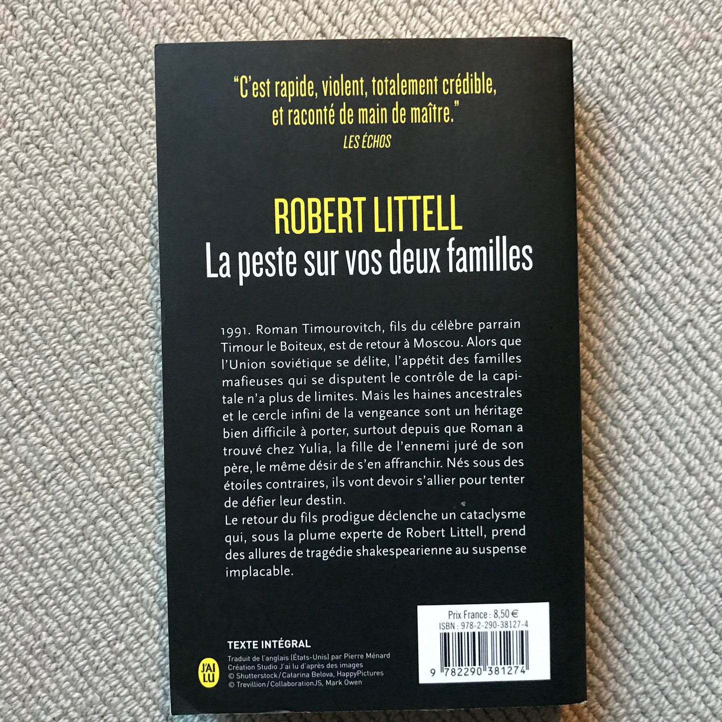 Littell, Robert - La peste sur vos deux familles