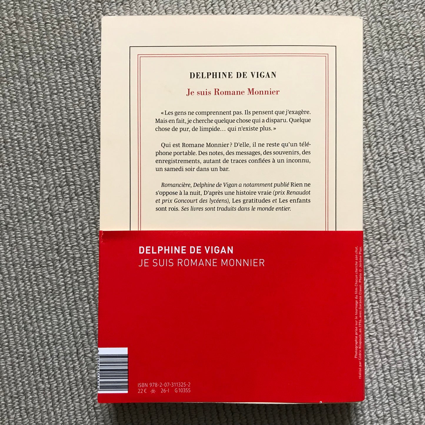 Vigan de, Delphine - Je suis Romane Monnier