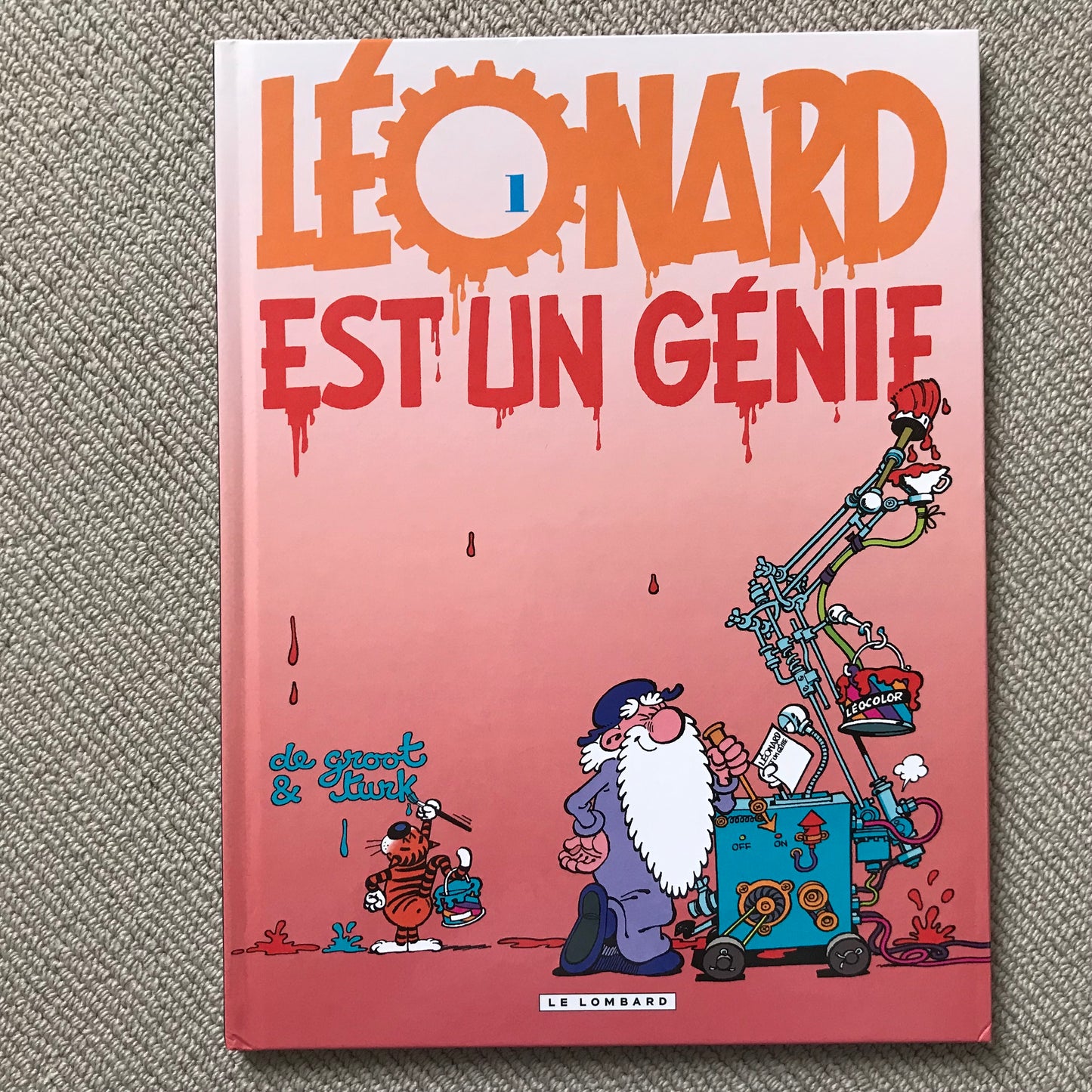 Léonard T.01 - Léonard est un génie - Turk & de Groot