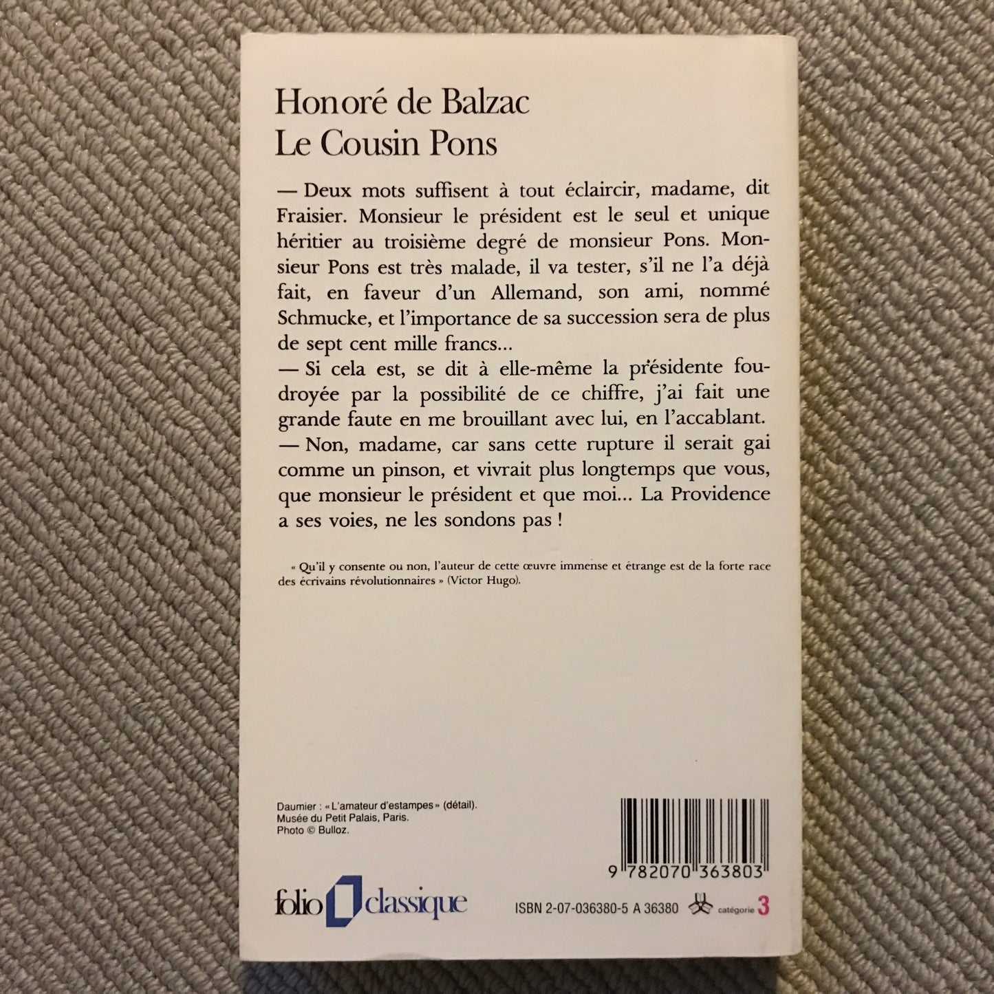 Balzac de, Honoré - Le cousin Pons