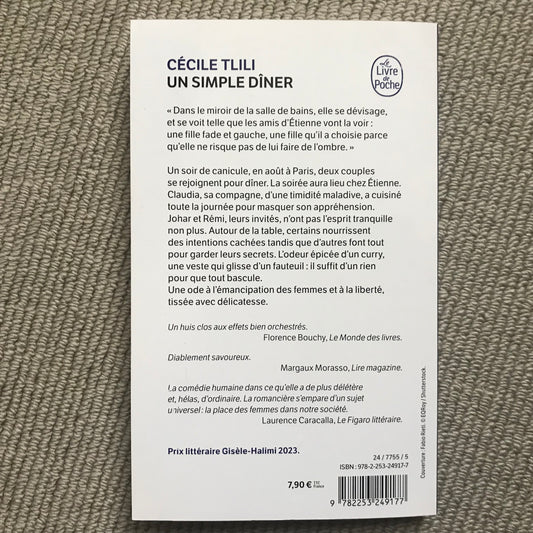 Tlili, Cécile - Un simple dîner