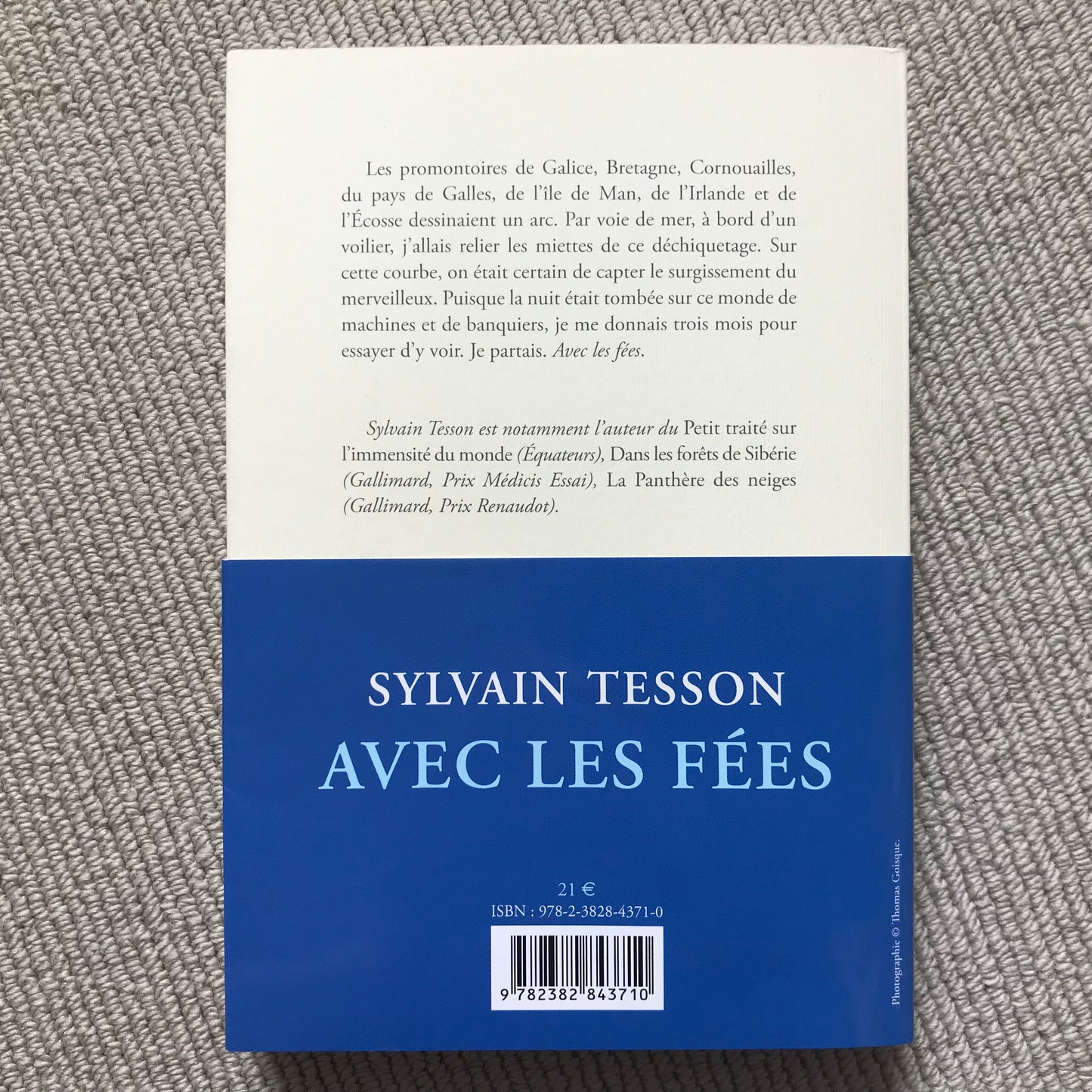 Tesson, Sylvain - Avec les fées