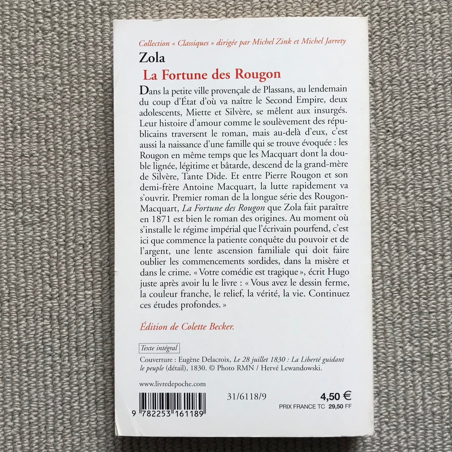 Zola, Emile - La fortune des Rougon