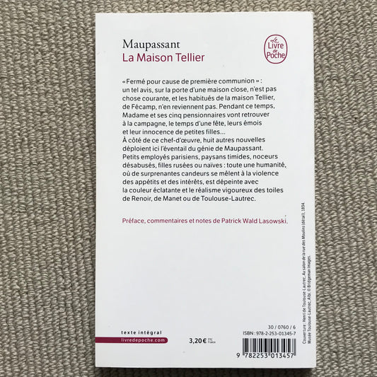 Maupassant de, Guy - La maison Tellier et autres nouvelles