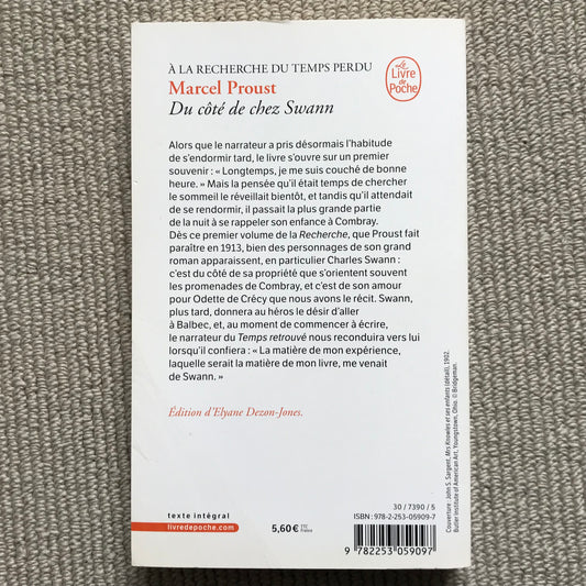 Proust - À la recherche du temps perdu volume 1: Du côté de chez Swann