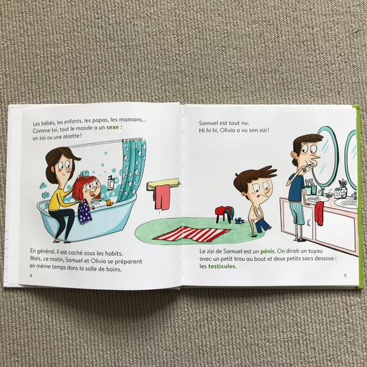 Mes p’tits pourquoi: Zizis et zézettes