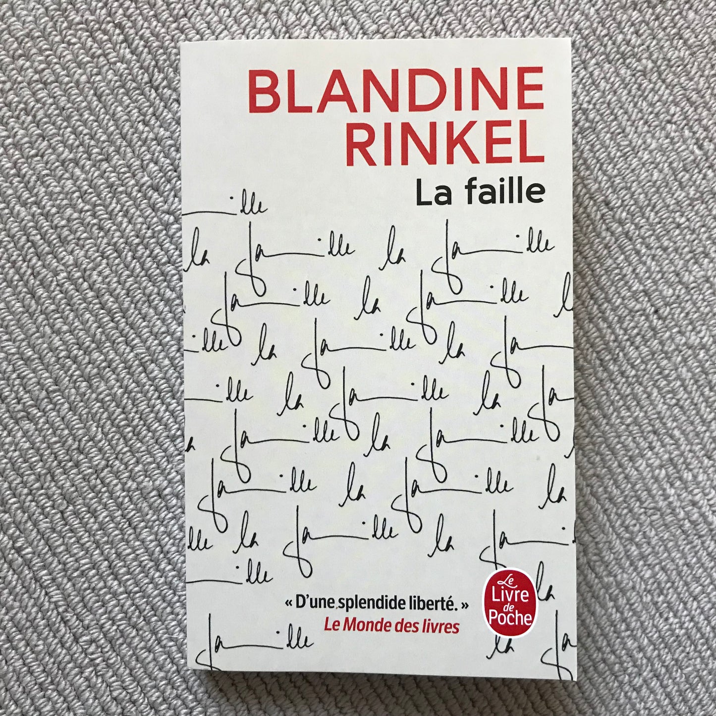 Rinkel, Blandine - La faille