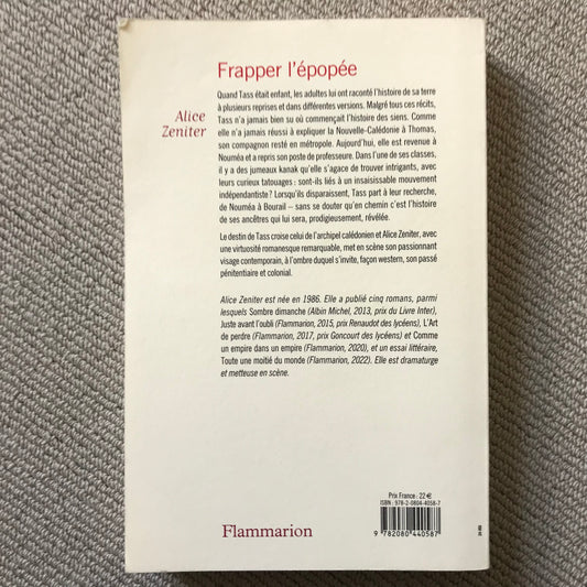 Zeniter, Alice - Frapper l’épopée