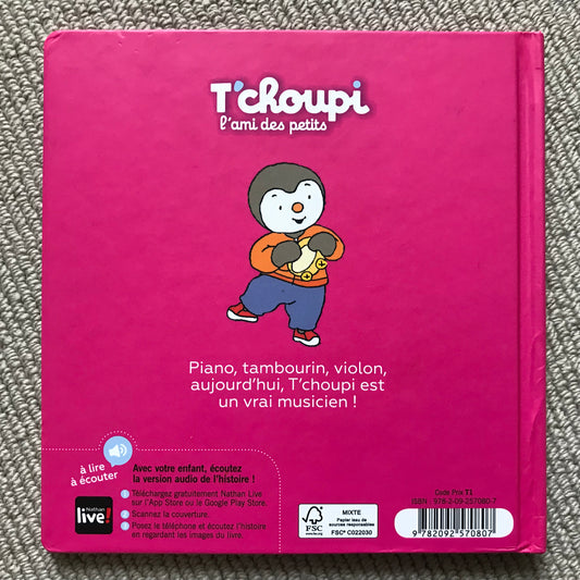 T’choupi fait de la musique - Courtin, Thierry
