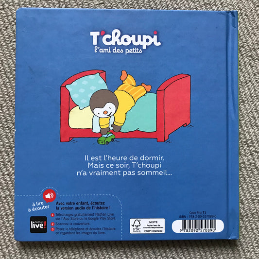 T’choupi ne veut pas se coucher - Courtin, Thierry