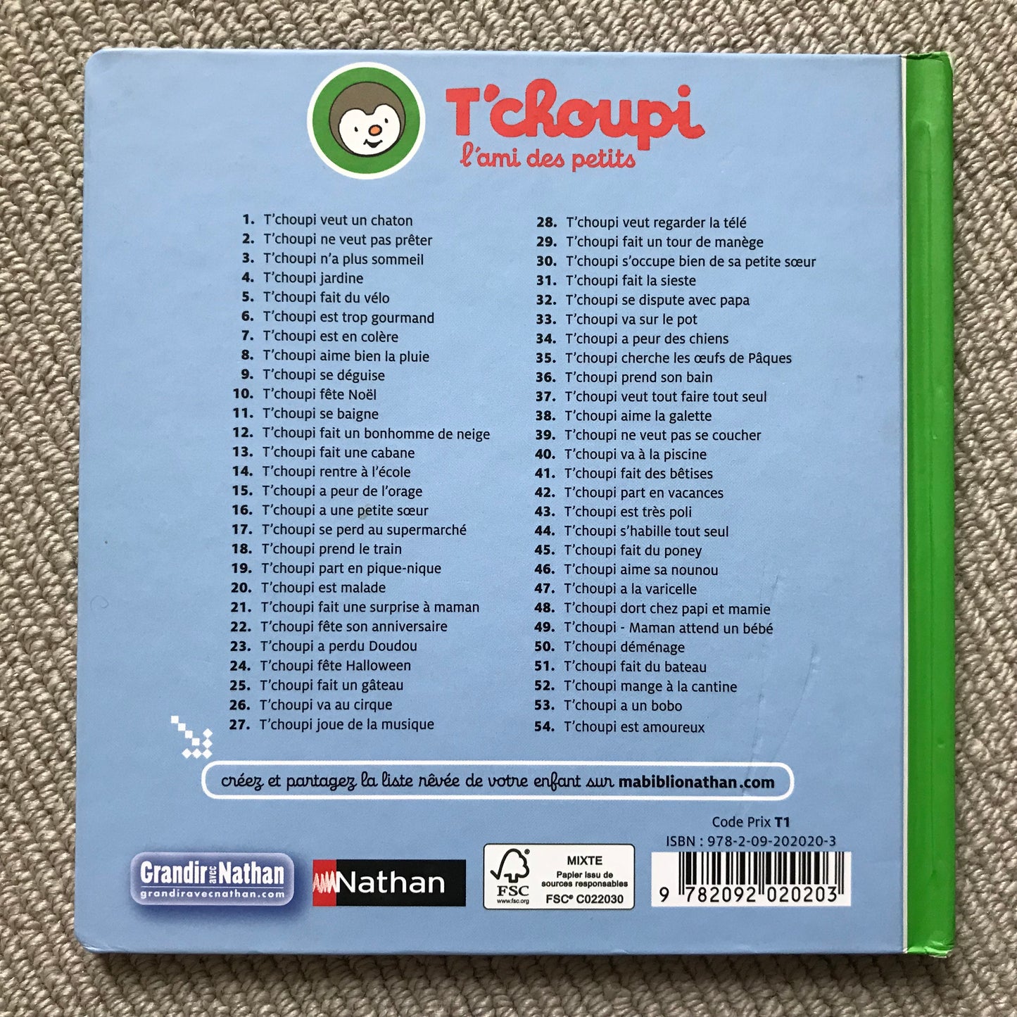 T’choupi jardine - Courtin, Thierry