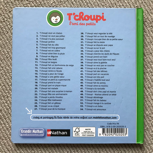 T’choupi jardine - Courtin, Thierry