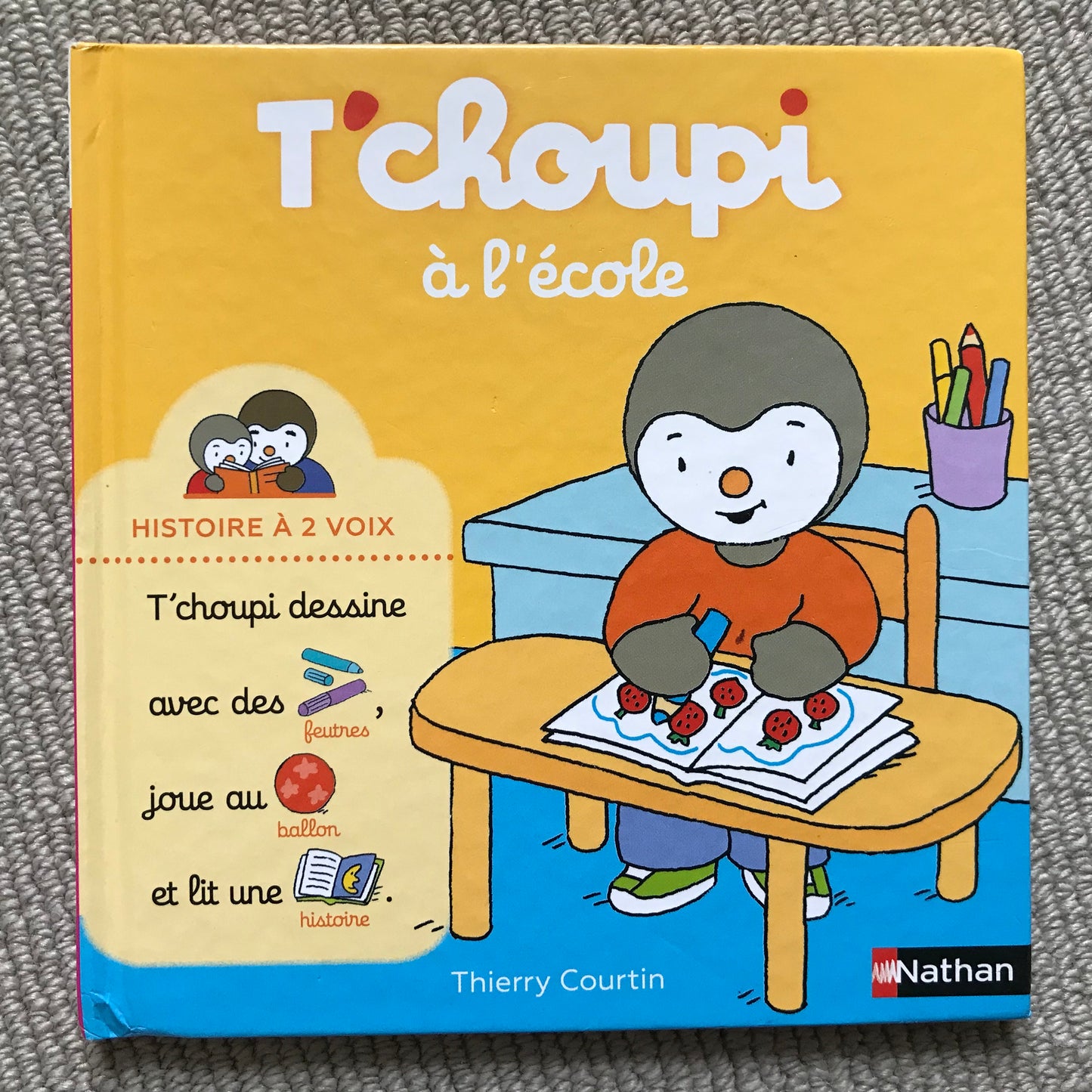 T’choupi à l’école - Courtin, Thierry