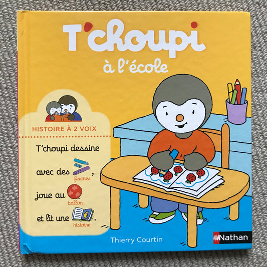 T’choupi à l’école - Courtin, Thierry