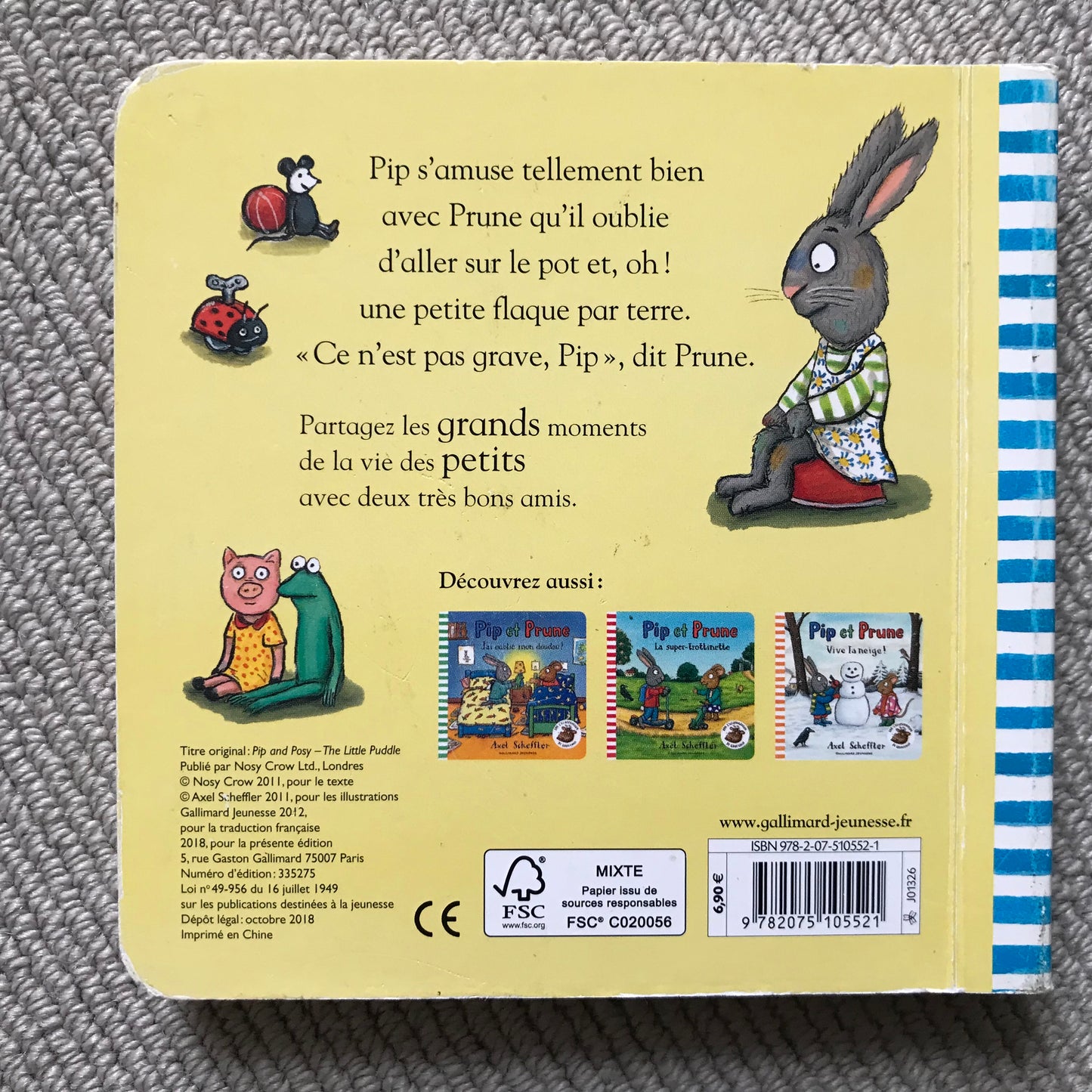Pip et Prune: La petite flaque - Alex Scheffler