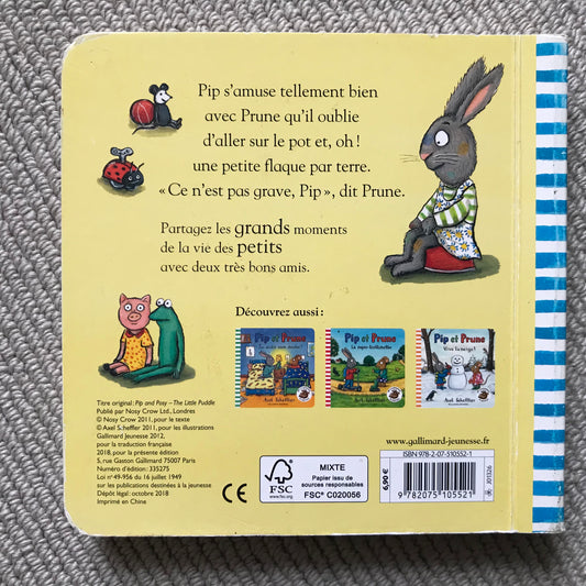 Pip et Prune: La petite flaque - Alex Scheffler