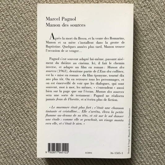 Pagnol, Marcel - Manon des sources