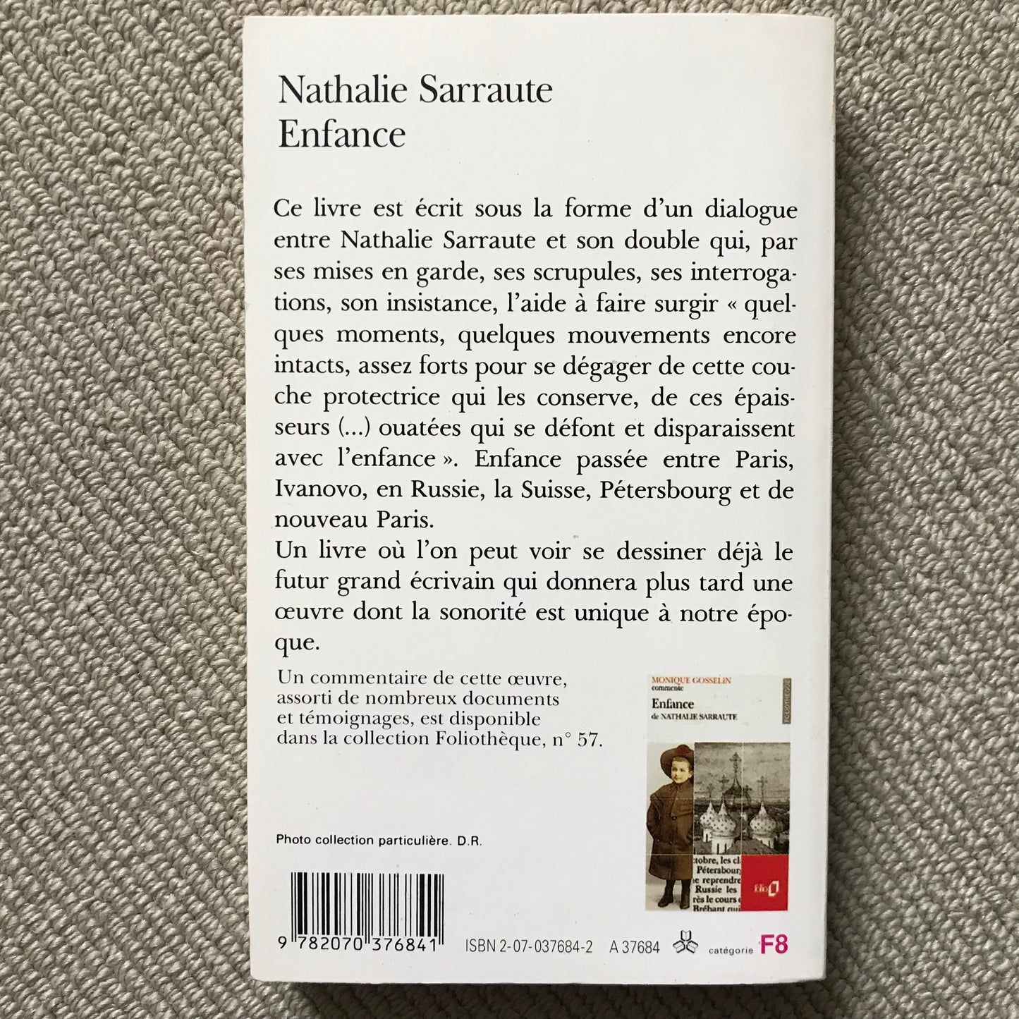 Sarraute, Nathalie - Enfance