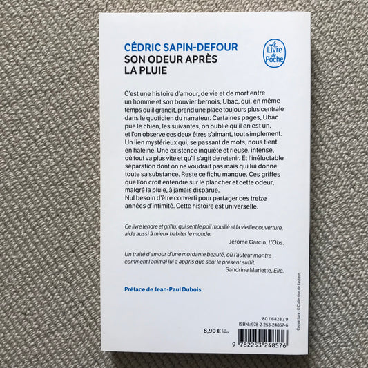 Sapin-Dufour, Cédric - Son odeur après la pluie