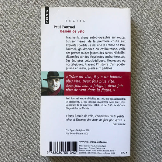 Fournel, Paul - Besoin de vélo (récits)