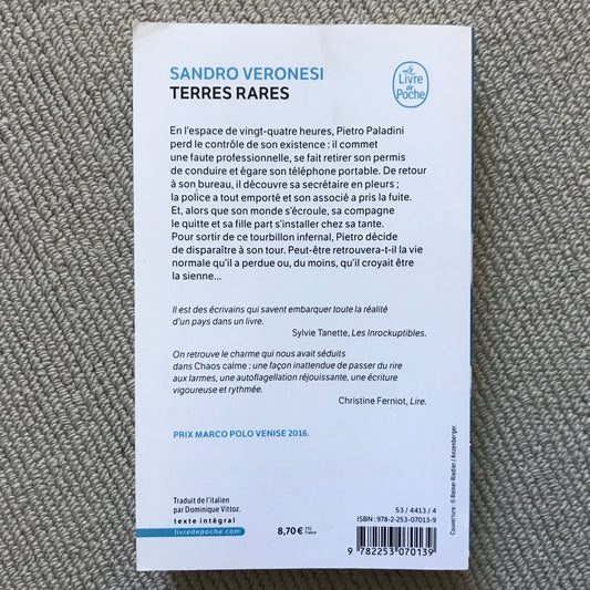 Veronesi, Sandro - Terres rares