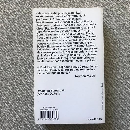 Easton Ellis, Bret - American Psycho