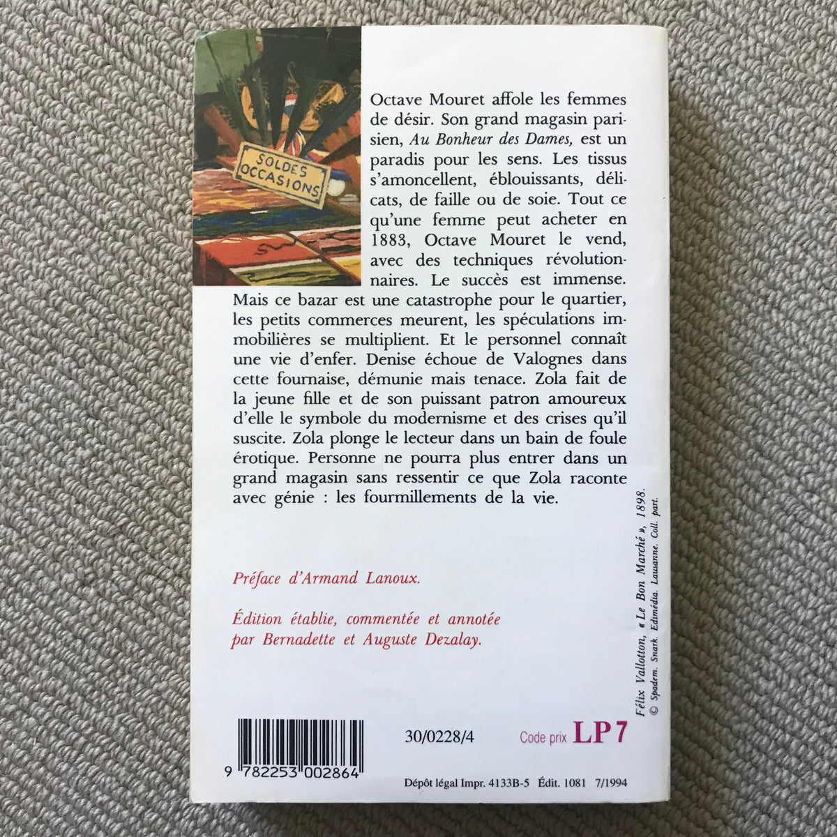 Zola, Emile - Au bonheur des dames