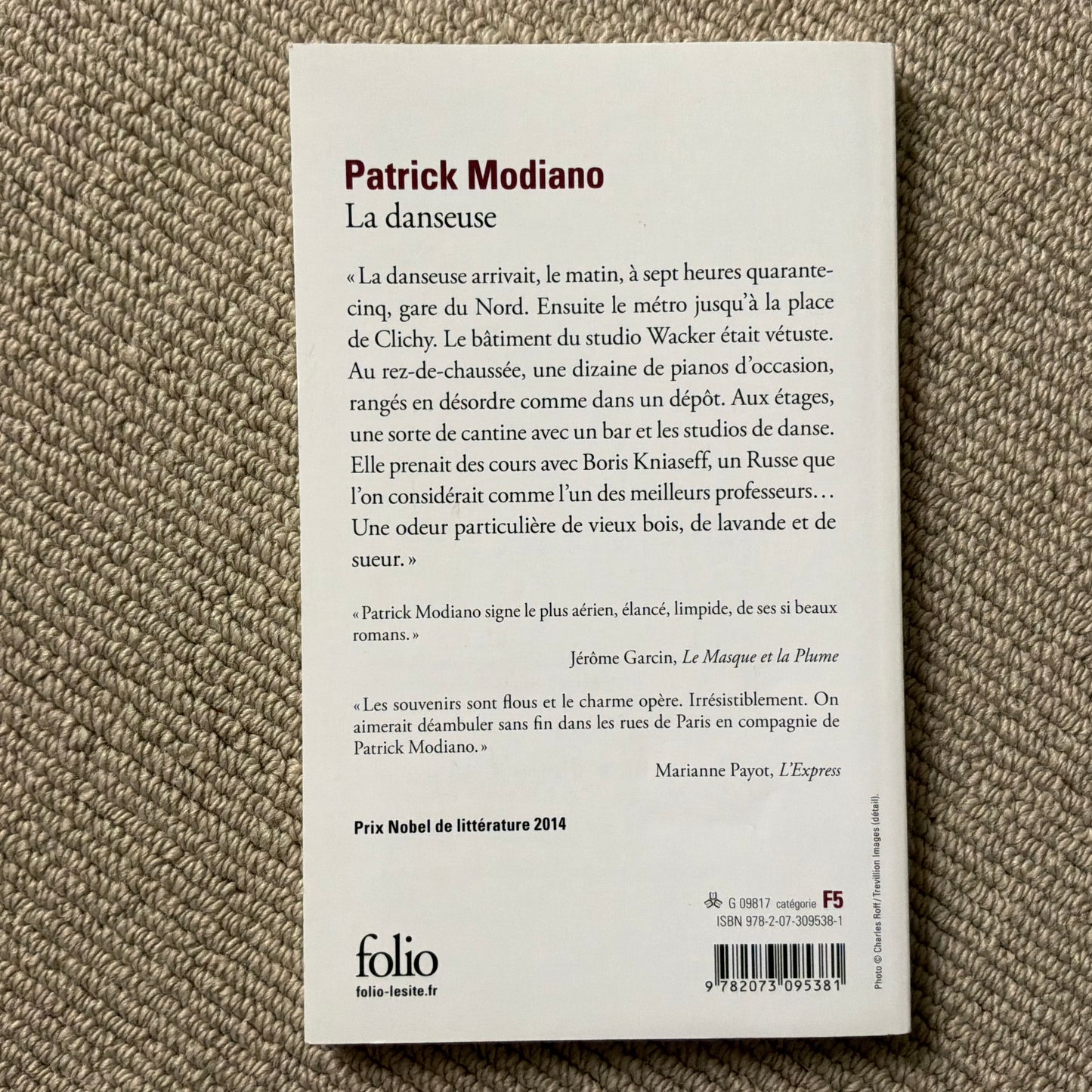 Modiano, Patrick - La danseuse