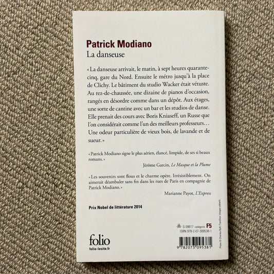 Modiano, Patrick - La danseuse