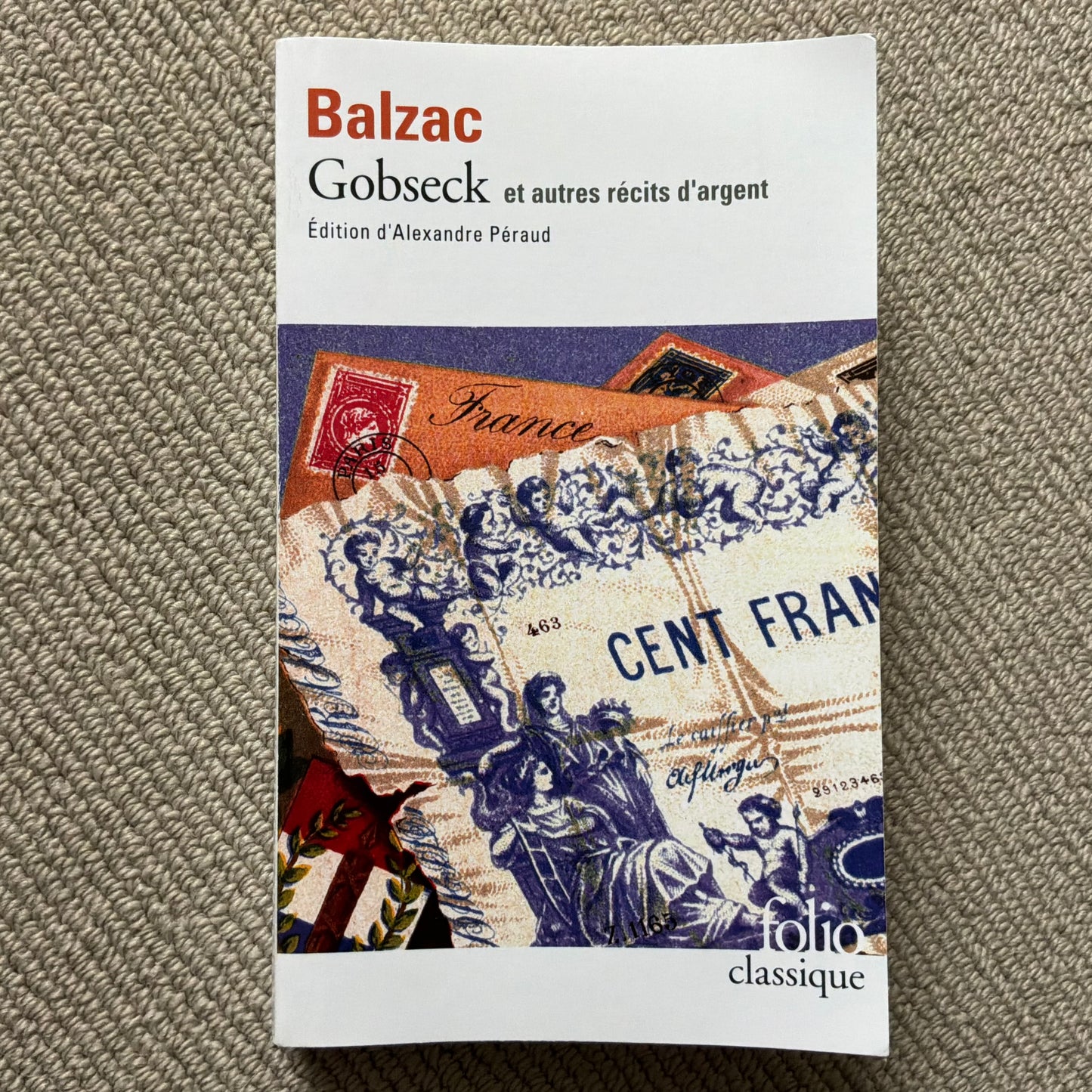 Balzac de, Honoré - Gobseck et autres récits d’argent