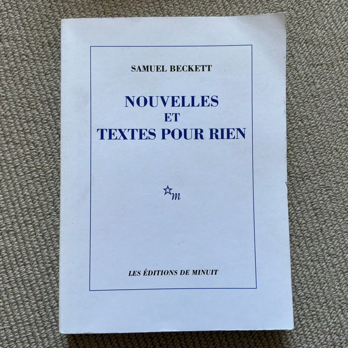 Beckett, Samuel - Nouvelles et textes pour rien