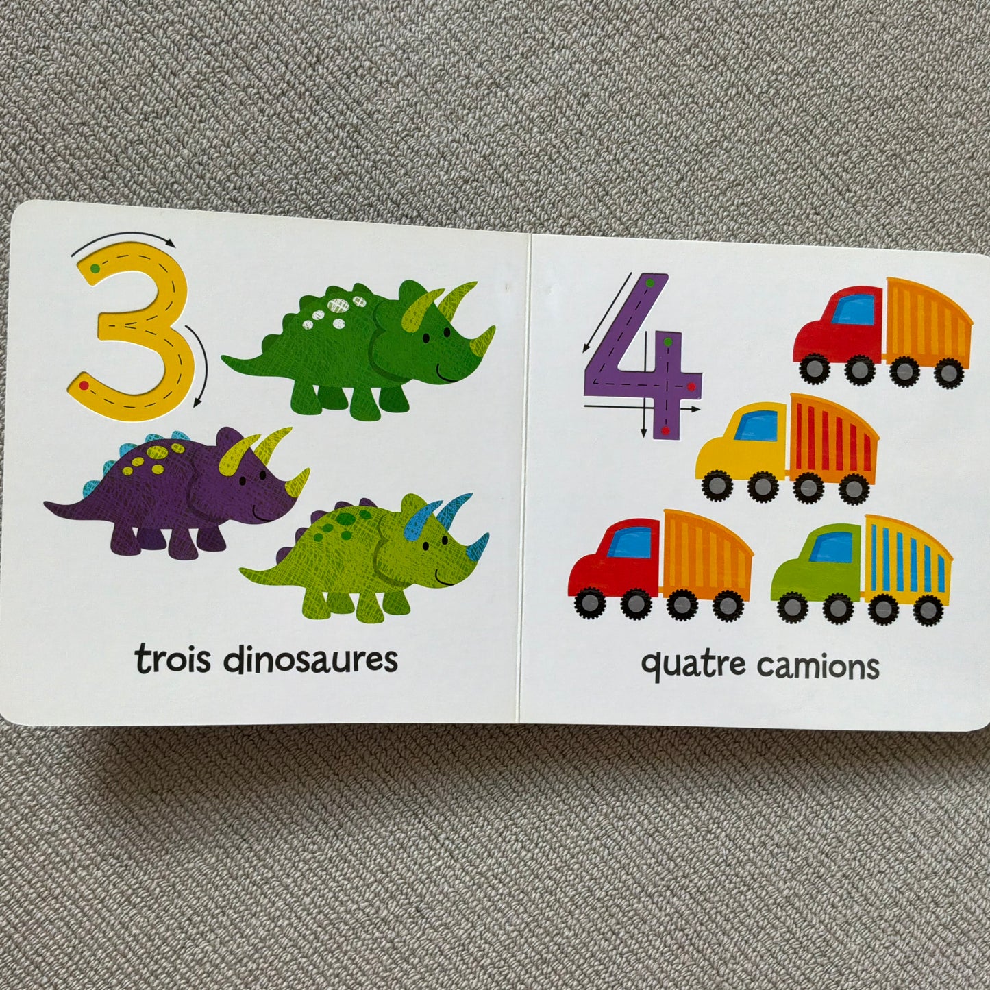 1 2 3 premiers apprentissages