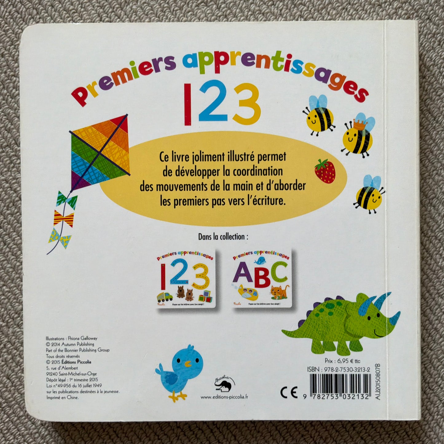 1 2 3 premiers apprentissages