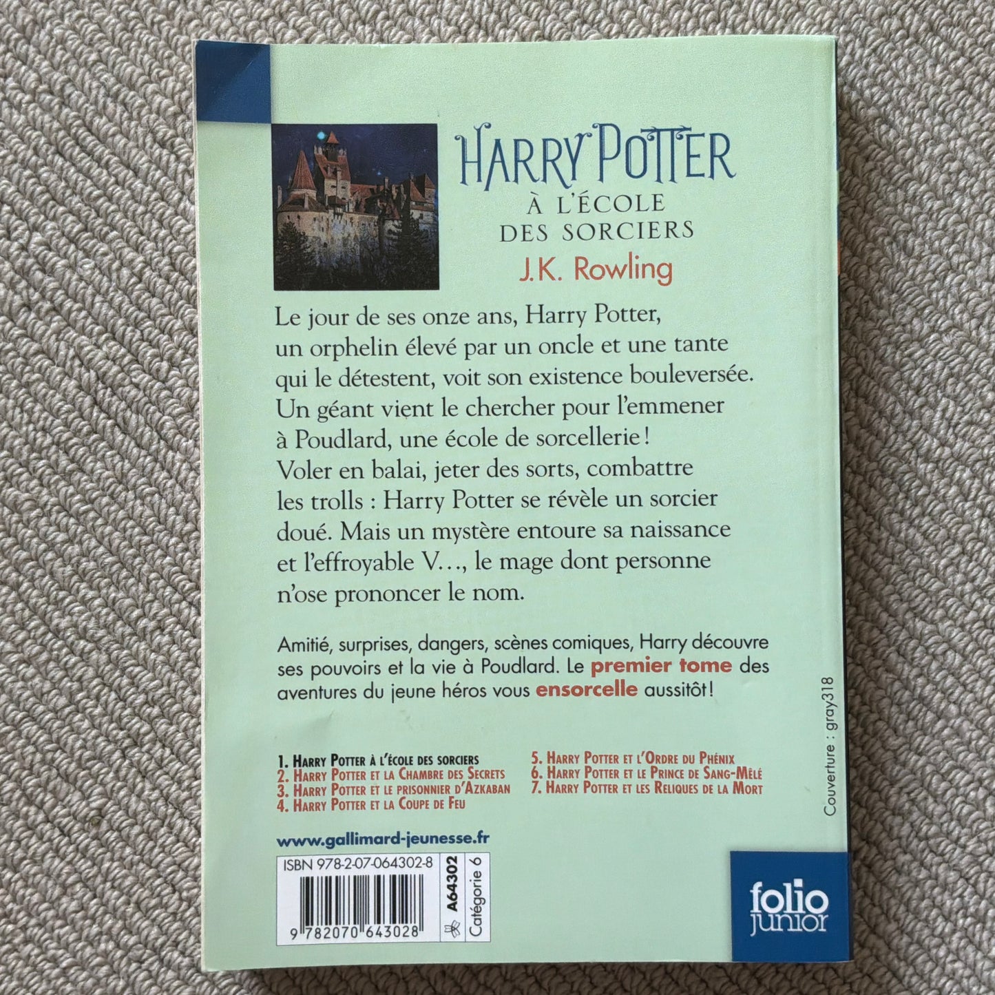 Rowling, J.K. - Harry Potter T01: à l’école des sorciers
