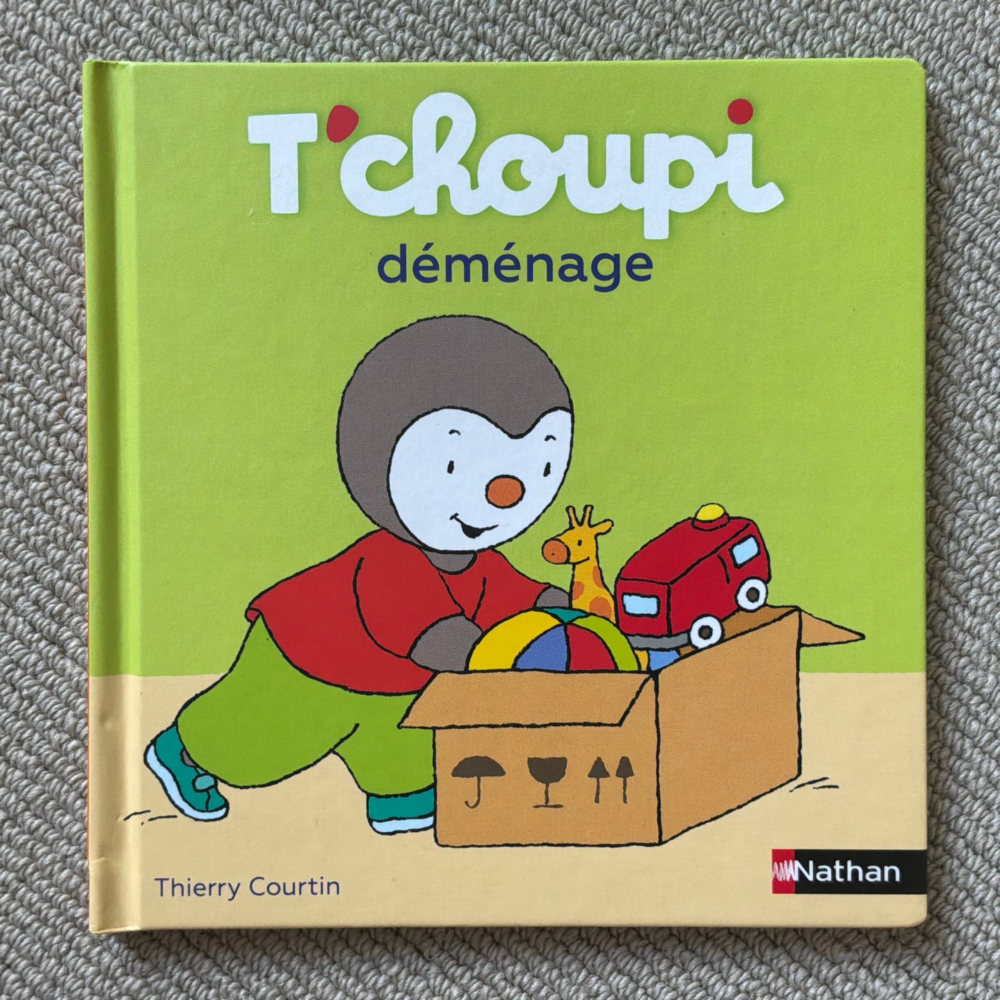 T’choupi déménage - Courtin, Thierry