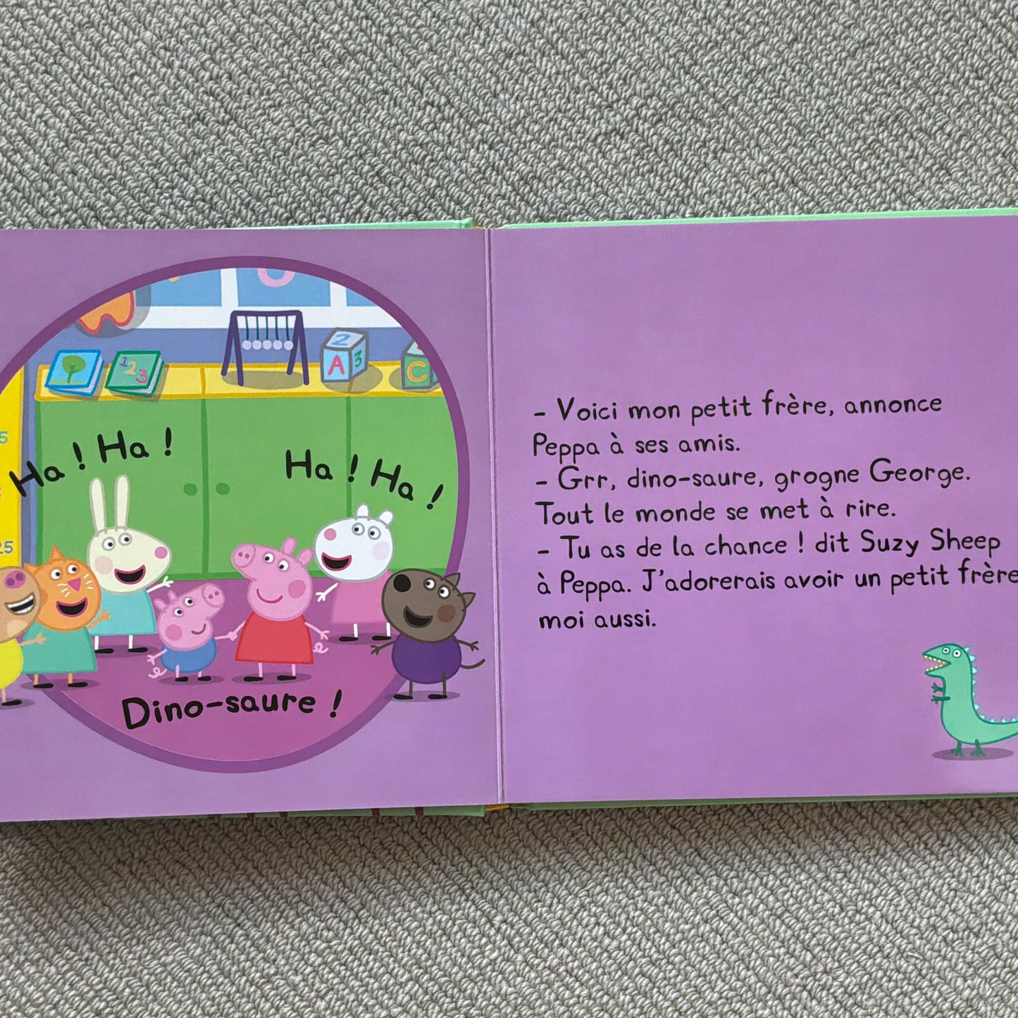 Peppa pig: George va à la garderie