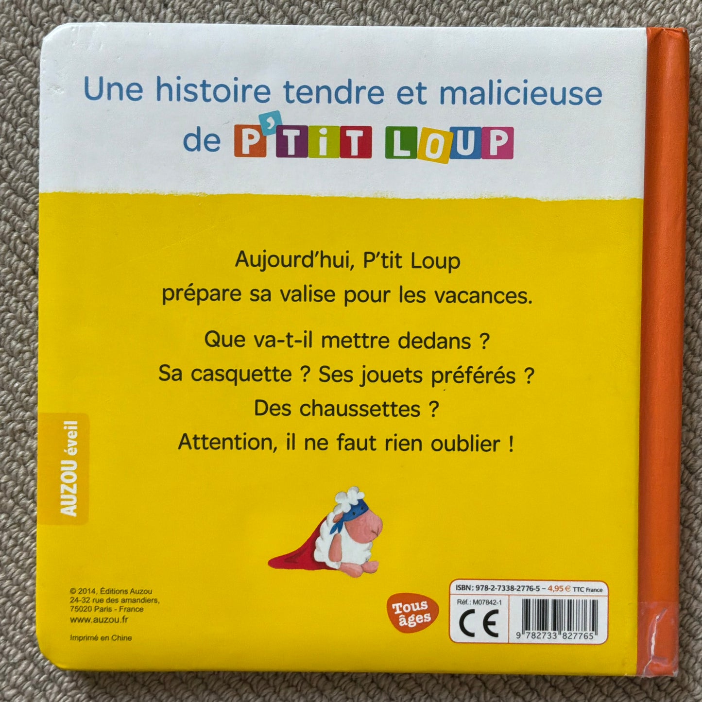P’tit Loup part en vacances - Lallemand, O. & Thuillier, E.