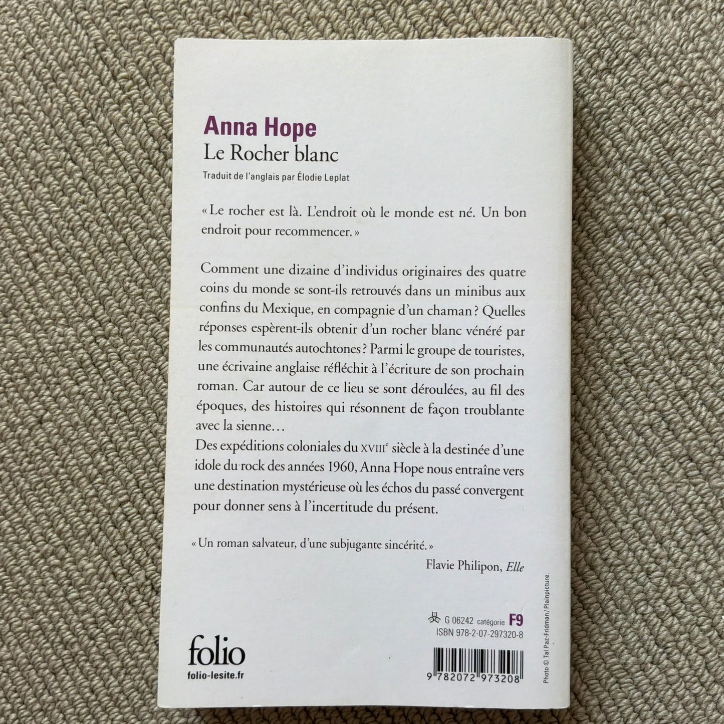 Hope, Anna - Le rocher blanc