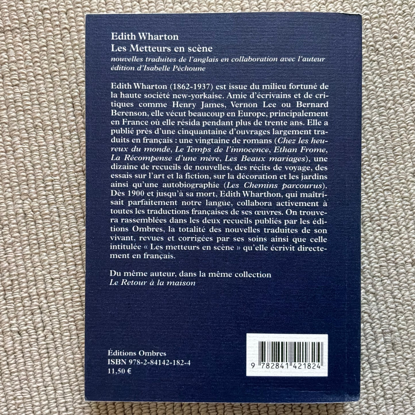 Wharton, Edith - Les metteurs en scène