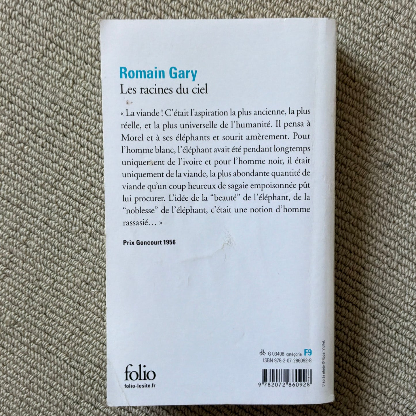 Gary, Romain - Les racines du ciel