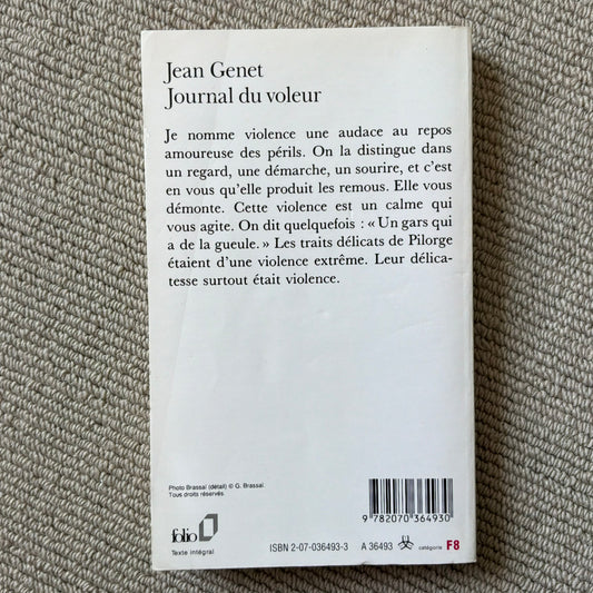 Genet, Jean - Journal du voleur