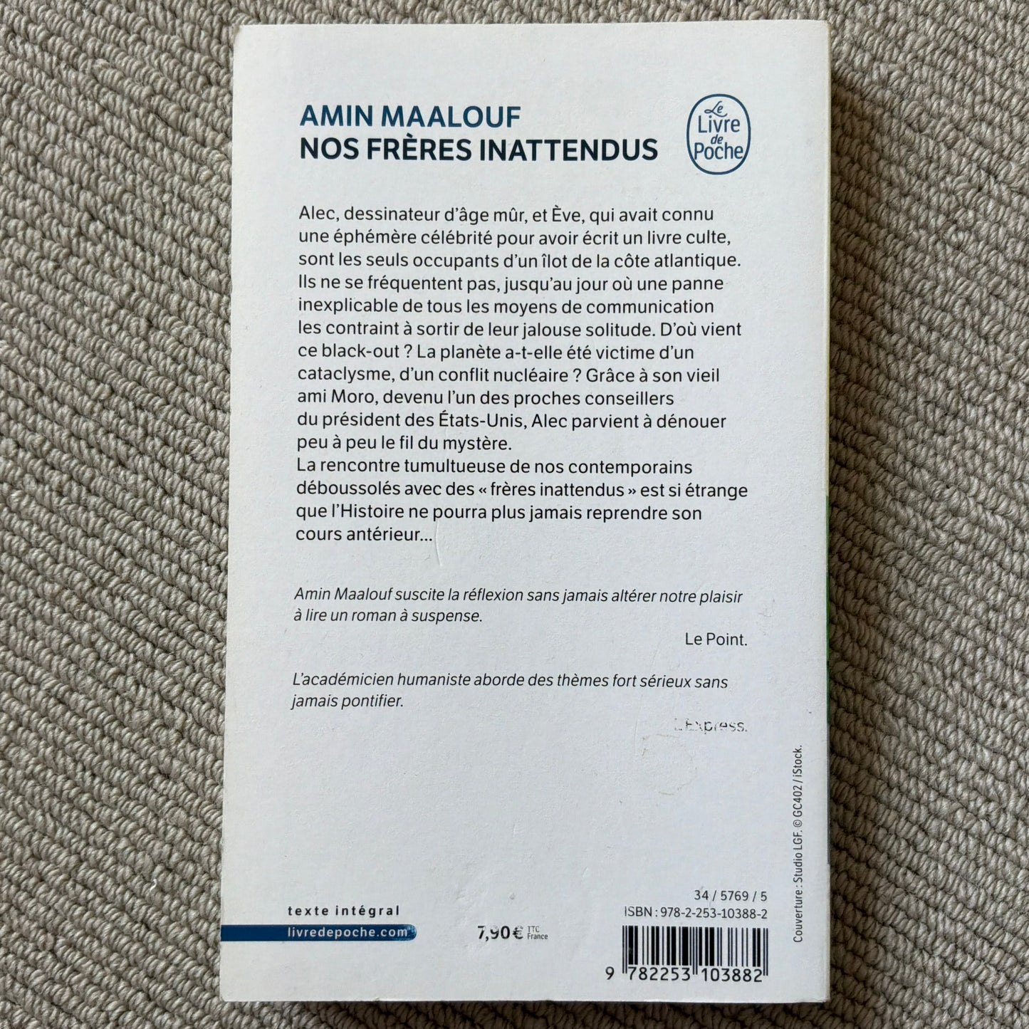 Maalouf, Amin - Nos frères inattendus