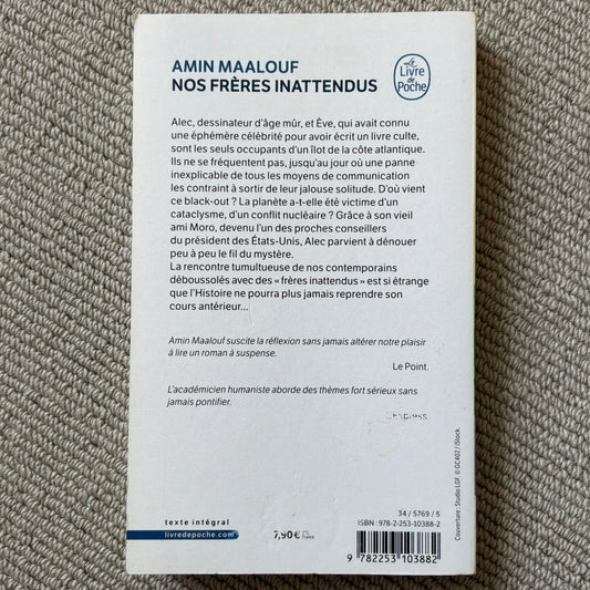 Maalouf, Amin - Nos frères inattendus