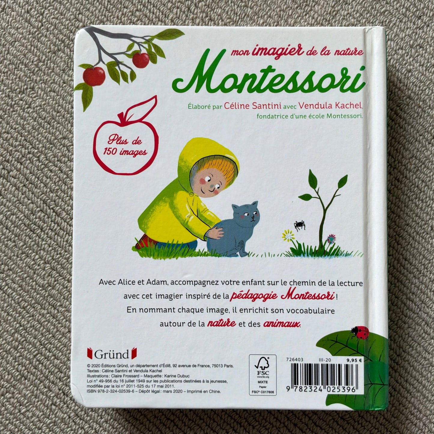 L’imagier Montessori de la nature