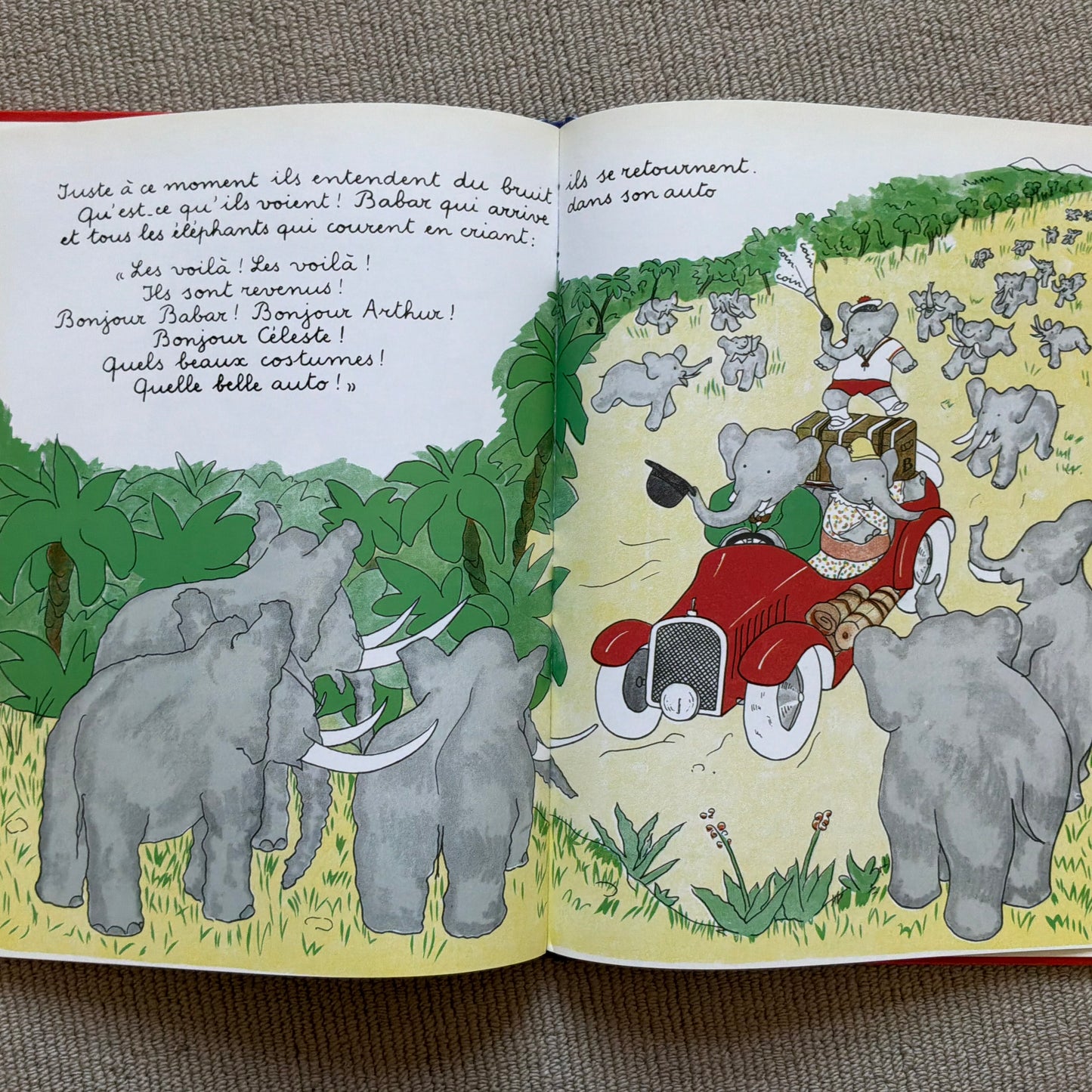 Histoire de Babar le petit éléphant - J. De Brunhoff