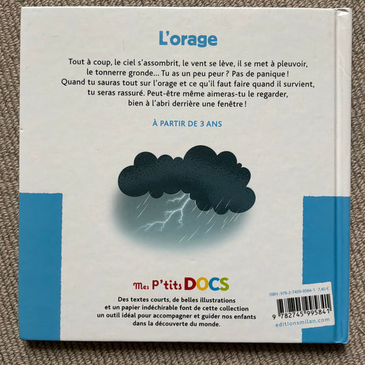 Mes p’tits docs: L’orage