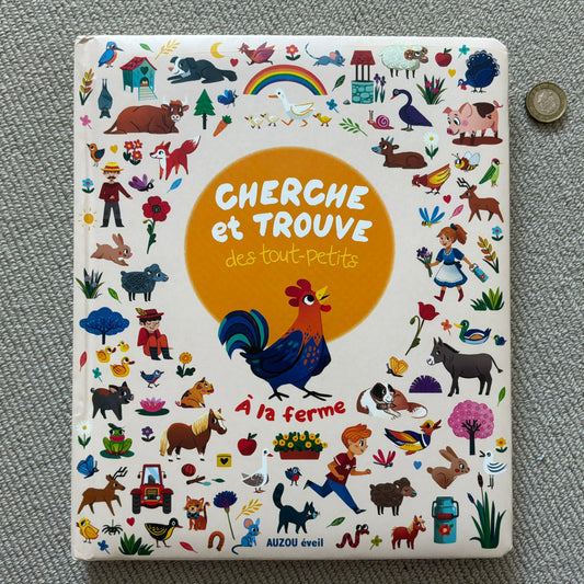 Cherche et trouve des tout-petits à la ferme