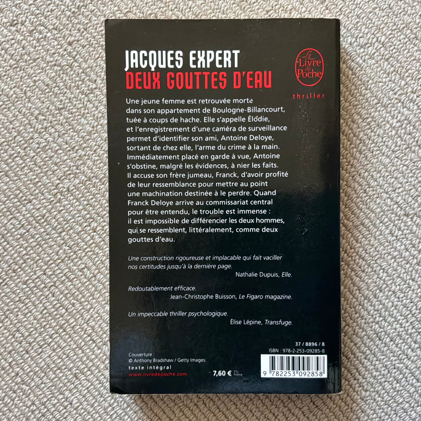 Expert, Jacques - Deux gouttes d’eau
