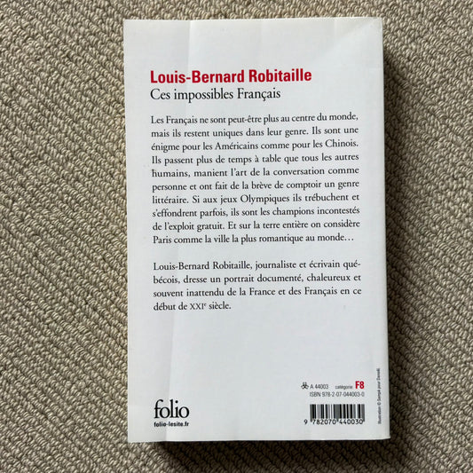 Robitaille, Jean-Bernard - Ces impossibles Français