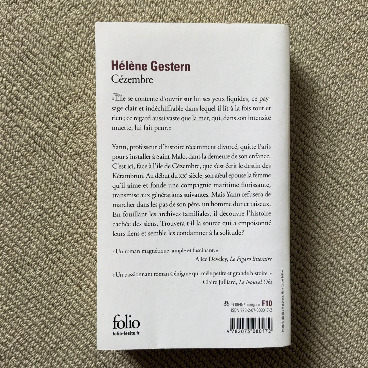 Gestern, Hélène - Cézembre